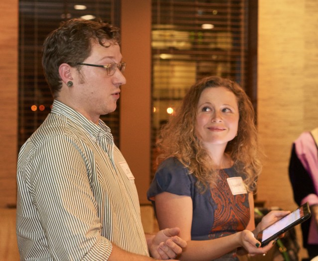 Dave and Hannah Edwards CREDIT: James Robins