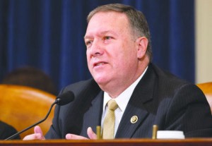 GOP Rep. Mike Pompeo CREDIT: AP Photo