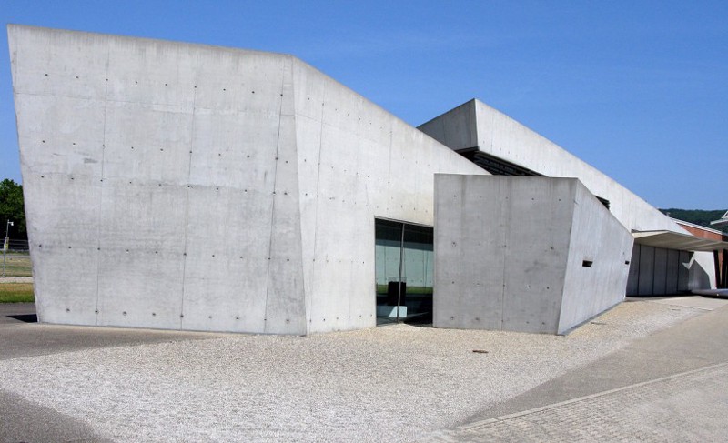 Vitra Fire Station, Weil am Rhein, Germany CREDIT: Wikimedia Commons/Andreas Schwarzkopf