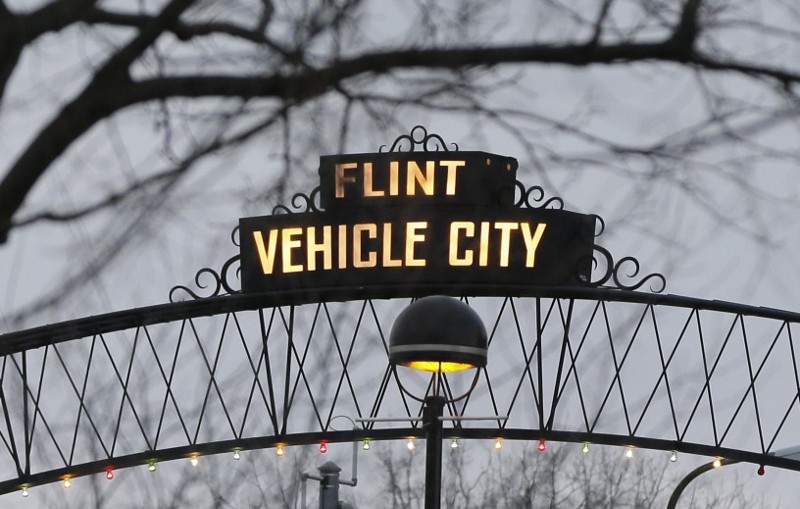 Downtown Flint, Mich. CREDIT: AP Photo/Carlos Osorio