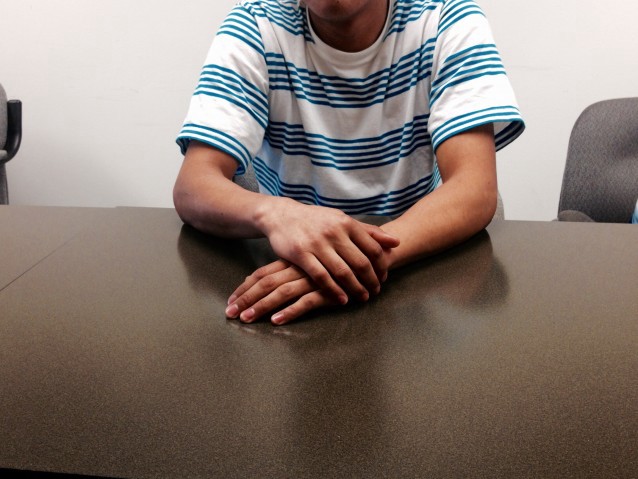 Alex, a 16-year-old from Guatemala, may have to wait years until he can apply for a green card. CREDIT: Esther Yu Hsi Lee