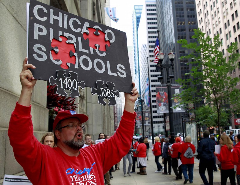 Chicago Teachers Union Goes On Strike In Response To Alleged Unfair ...