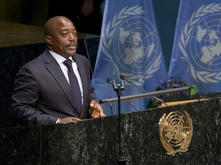 Congolese President Joseph Kabila CREDIT: AP Photo/Mary Altaffer