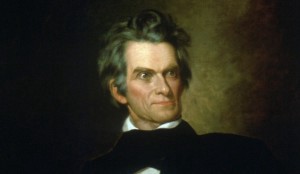 Nullificationist Senator John C. Calhoun CREDIT: (AP Photo/National Portrait Gallery)