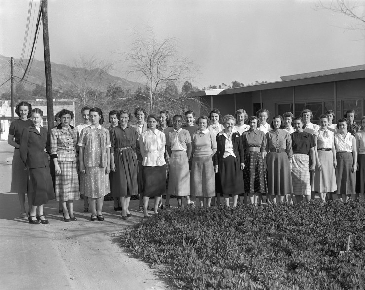 The Computers, 1953- CREDIT: Courtesy NASA/JPL-Caltech)