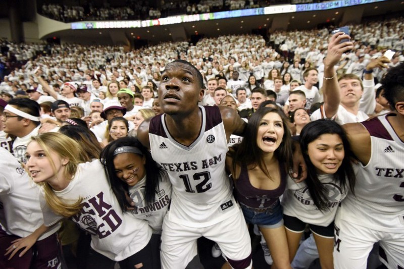 Texas A&M dropped legacy preferences in 2004, yet continues to successfully raise funds and inspire school spirit. CREDIT: Jalen Jones, AP Images