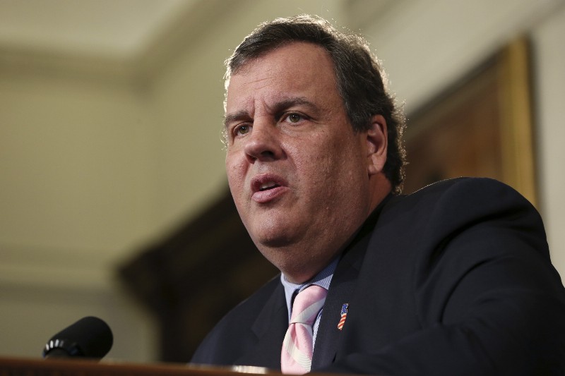New Jersey Gov. Chris Christie (R) CREDIT: AP PHOTO/MEL EVANS