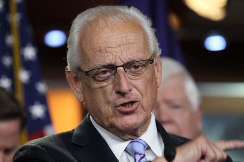 Rep. Bill Pascrell, Jr. (D-NJ), who spearheaded the letter to the EPA CREDIT: AP PHOTO/LAUREN VICTORIA BURKE