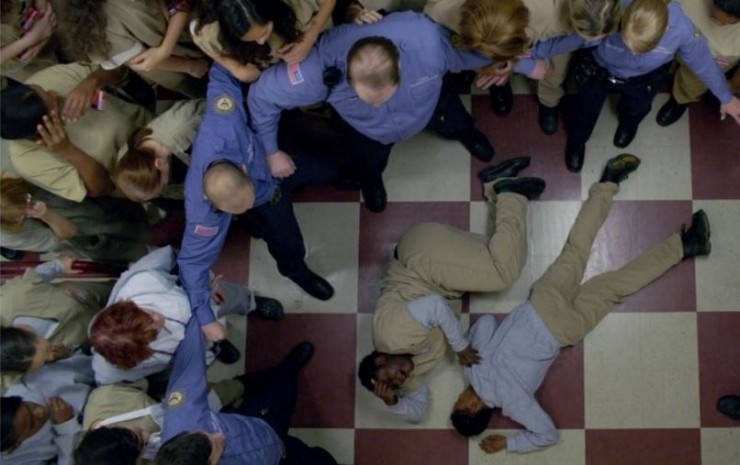 Poussey is dead and everything is terrible. CREDIT: Netflix