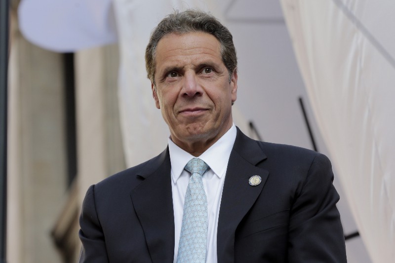 New York Gov. Andrew Cuomo attends the opening of Cadillac House, in New York, Wednesday, June 1, 2016. CREDIT: AP PHOTO/RICHARD DREW
