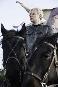 Pictured: Gwendoline Christie as Brienne of Tarth CREDIT: Credit: Helen Sloan/HBO