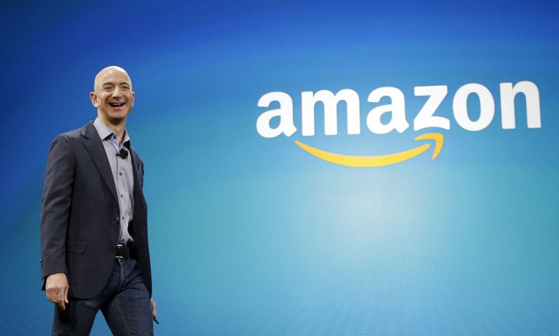 Amazon CEO Jeff Bezos. CREDIT: AP Photo/Ted S. Warren, File