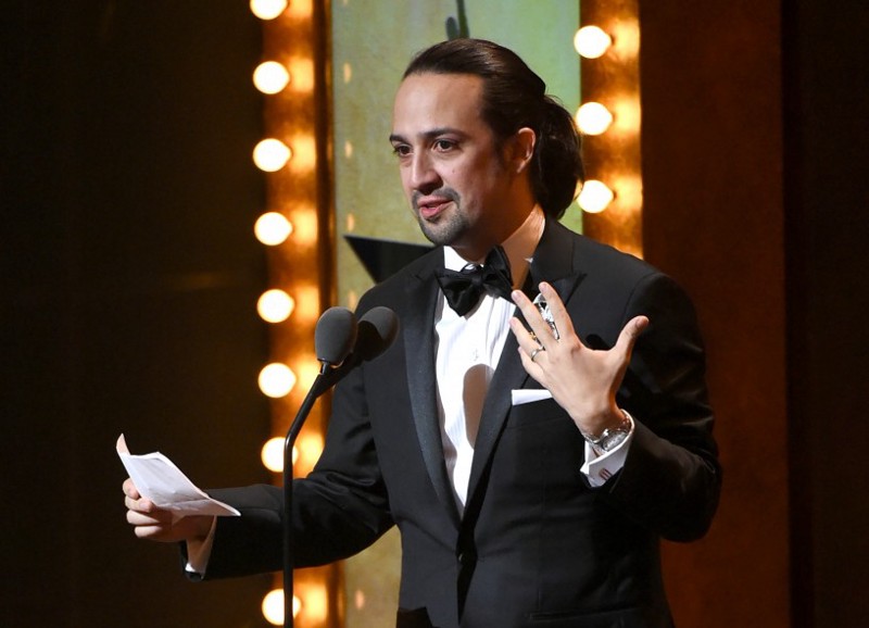 Future Kennedy Center honoree Lin-Manuel Miranda has been a vocal critic of President Donald Trump over the president's weak response to hurricane devastation in Puerto Rico..