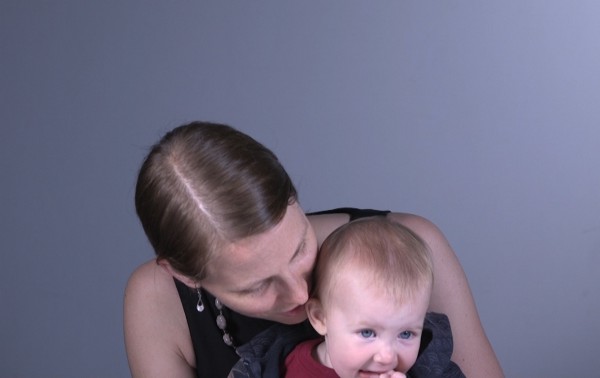 Brittney and her daughter, Cora. CREDIT: Victoria Fleischer