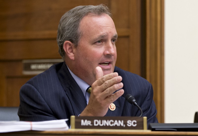 Rep. Jeff Duncan (R-SC) CREDIT: AP PHOTO/J. SCOTT APPLEWHITE