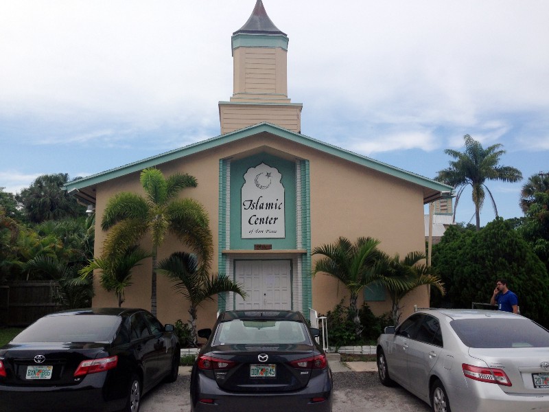 The Islamic Center of Fort Pierce, Florida. CREDIT: AP PHOTO/BEN FOX