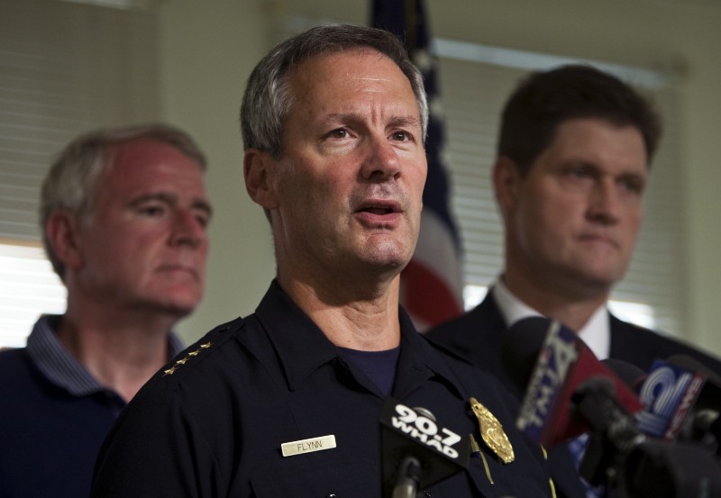 Milwaukee Police Chief Edward A. Flynn CREDIT: A P PHOTO/MORRY GASH