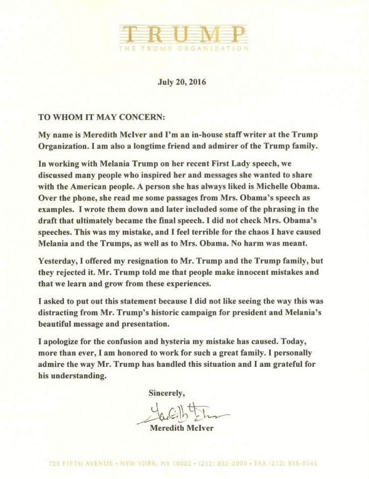 CREDIT: Trump Organization