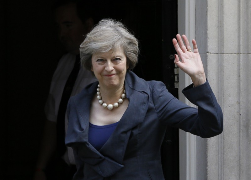 Britain’s new Prime Minister Theresa May CREDIT: AP PHOTO/KIRSTY WIGGLESWORTH