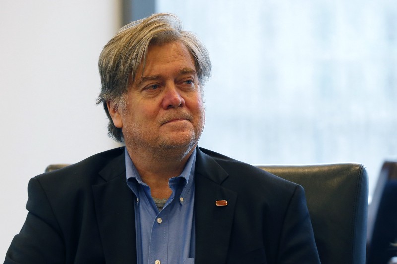 Stephen Bannon CREDIT: AP Photo/Gerald Herbert