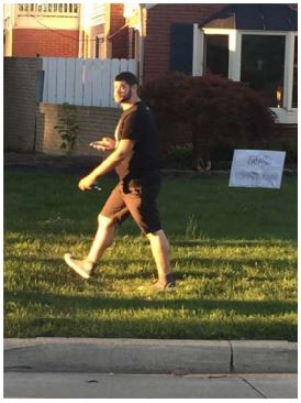 Alleged Pokémon Go trespasser. CREDIT: COURT FILINGS