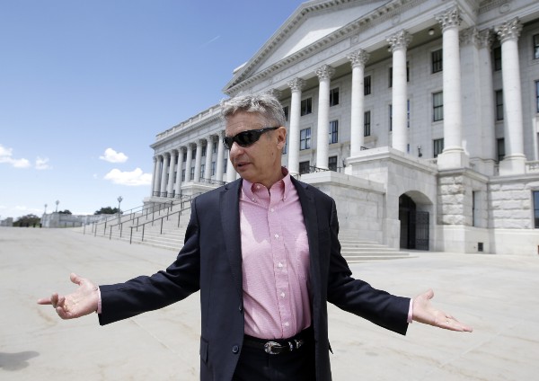 Libertarian Party candidate Gary Johnson. CREDIT: AP Photo/Rick Bowmer