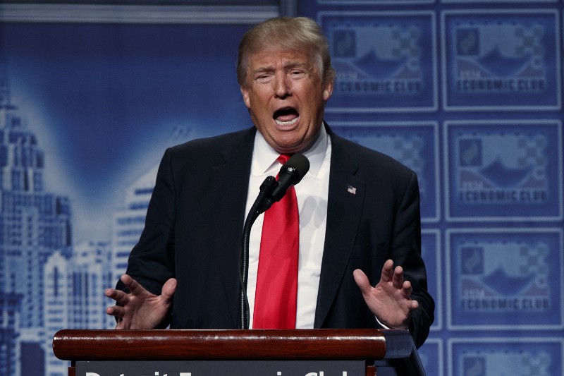 Republican presidential nominee Donald Trump (AP Photo/Evan Vucci)