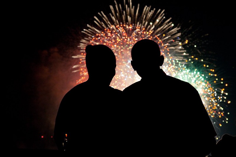 July 4, 2009. CREDIT: PETE SOUZA/WHITE HOUSE