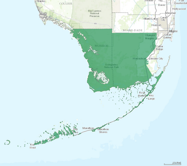 Florida’s 26th Congressional District. CREDIT: WIKIMEDIA COMMONS