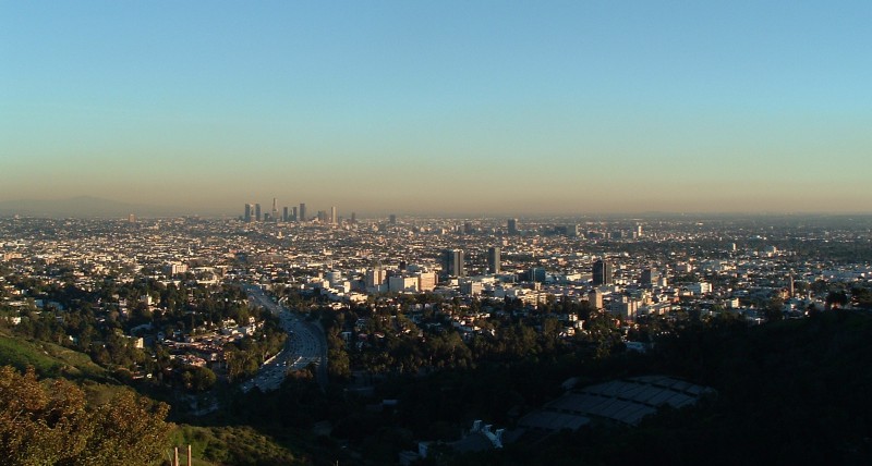 Los Angeles on a smoggy day. CREDIT: Wikipedia