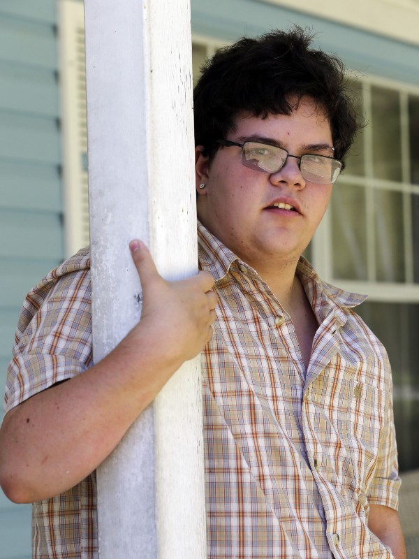 Gavin Grimm CREDIT: AP PHOTO/STEVE HELBER