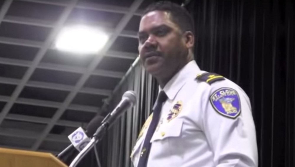 St. Cloud Police Chief Blair Anderson. CREDIT: AM 1240 WJON SCREENGRAB