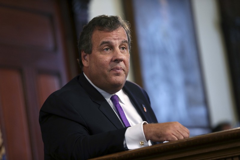 Gov. Chris Christie (R-NJ), in August CREDIT: AP PHOTO/MEL EVANS