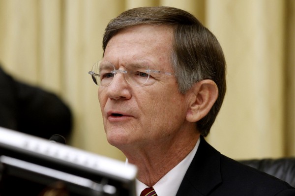 House Science Committee Chairman Rep. Lamar Smith (R-TX). CREDIT: AP Photo/Charles Dharapak