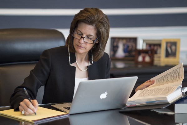 Former Attorney General Catherine Cortez Masto (D-NV) CREDIT: CATHERINE CORTEZ MASTO FOR SENATE
