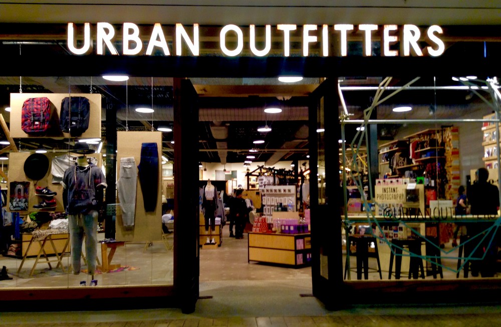 Urban Outfitters, January 2015. CREDIT: Mike Mozart/Flickr