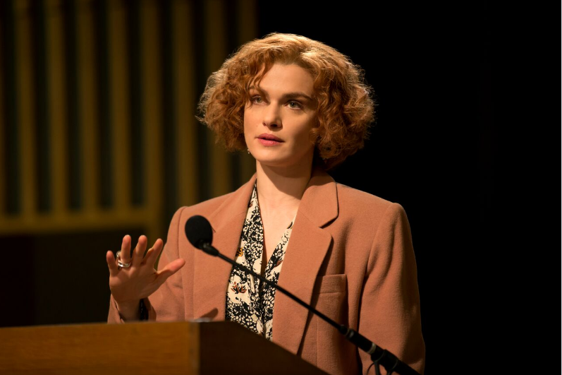Rachel Weisz as Deborah E. Lipstadt in “Denial.” CREDIT: Laurie Sparham/Bleecker Street