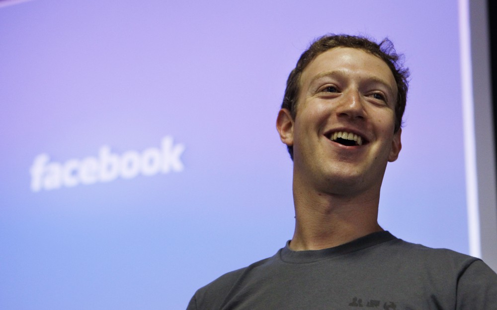 Facebook CEO Mark Zuckerberg on July 6, 2011. CREDIT: AP PHOTO/PAUL SAKUMA/FILE