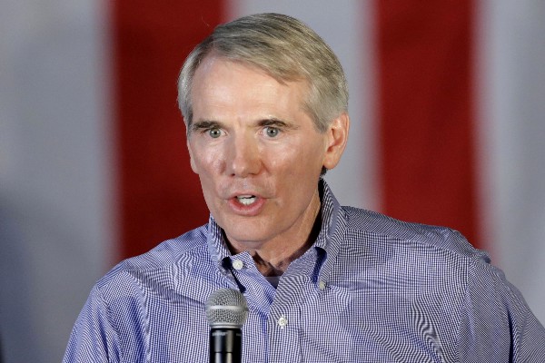 U.S. Sen. Rob Portman, R-Ohio. CREDIT: AP Photo/Mark Duncan, File