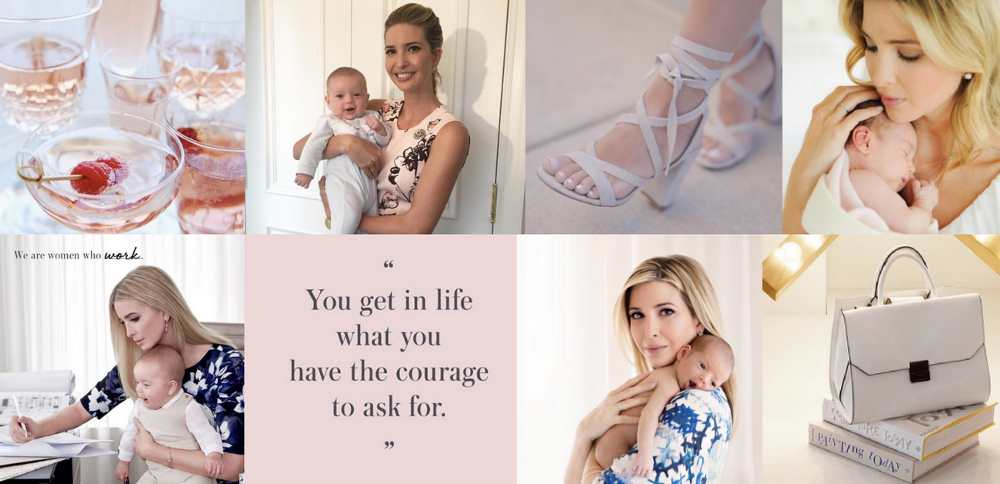 Images from Ivanka Trump’s Instagram