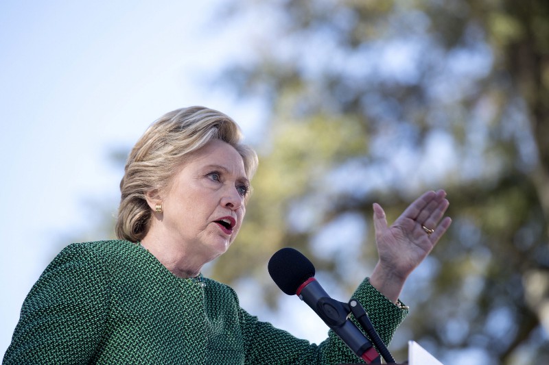 Democratic presidential candidate Hillary Clinton. CREDIT: AP Photo/Mary Altaffer