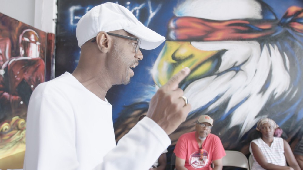 Roderick Kemp has helped to collect thousands of signatures for a ballot initiative that would rewrite voter restoration laws. CREDIT: Asad Faruqi/Surya Productions