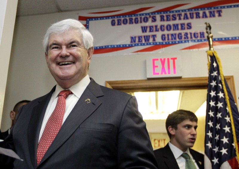 Former House Speaker Newt Gingrich. CREDIT: AP Photo/Chuck Burton