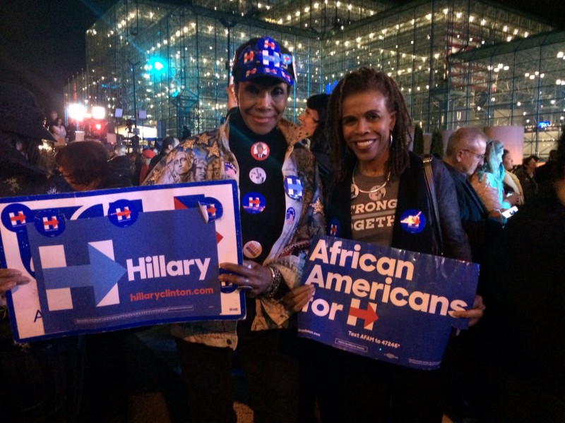 Jinji Nicole (left) and Donna Hergus (left) CREDIT: Bryce Covert