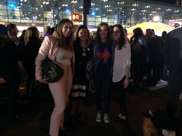 From left to right: Lauren McDowdell, Emma Balter, Shannon Henry, Hilary Sims. CREDIT: Bryce Covert