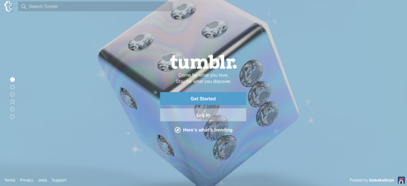 CREDIT: Screenshot/Tumblr.com