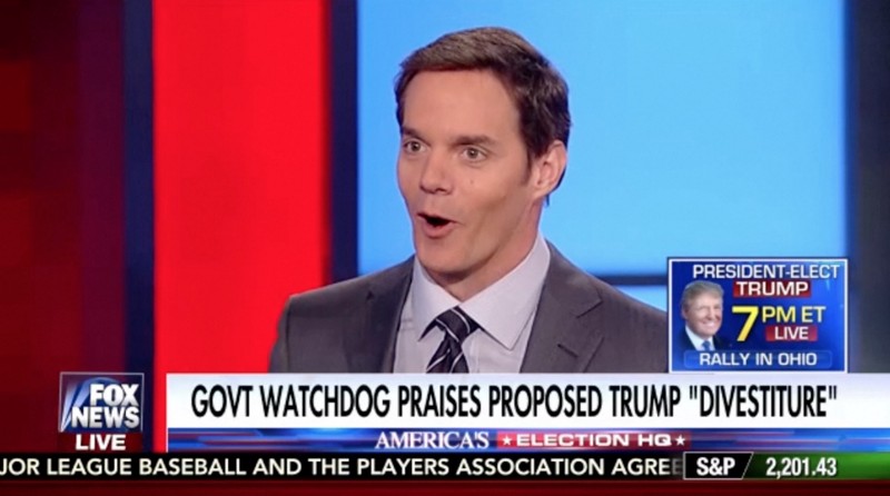 The face of a man who doesn’t get the joke. CREDIT: Fox News