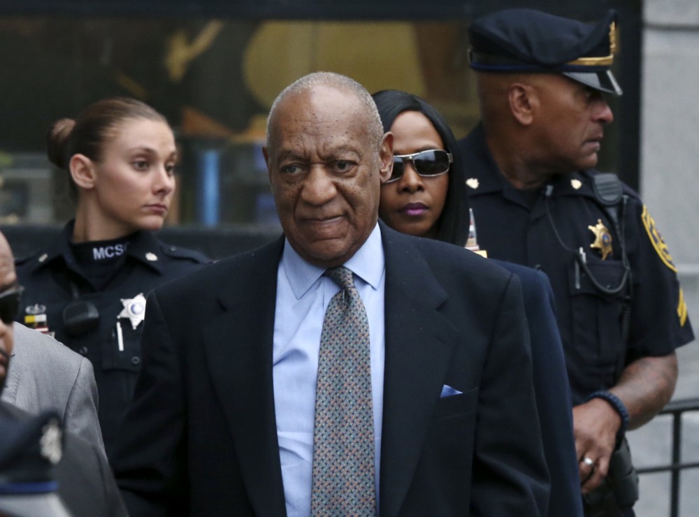 Bill Cosby leaves after a hearing in his sexual assault case at the Montgomery County Courthouse in Norristown, Pa. on November 1, 2016. CREDIT: AP Photo/Mel Evans, File