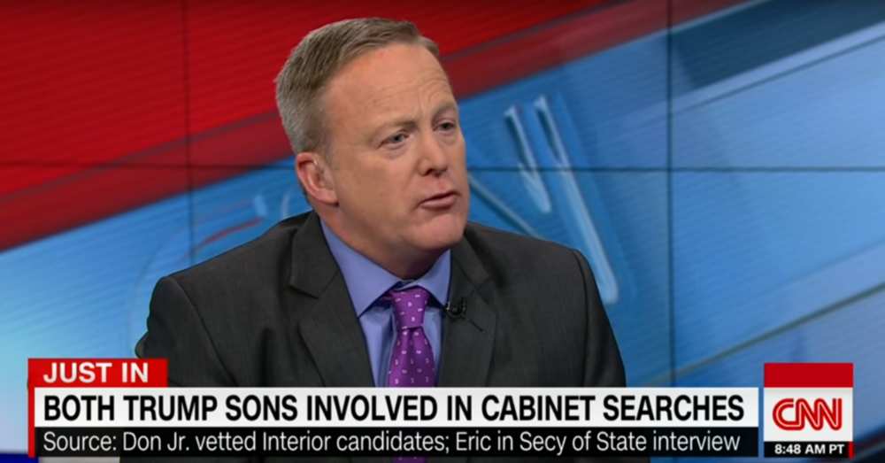 RNC spokesman Sean Spicer. CREDIT: screengrab