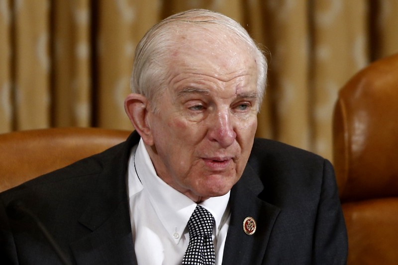 Rep. Sam Johnson (R-TX) is running point on a Republican plan to dismantle Social Security. CREDIT: AP Photo/Charles Dharapak, File